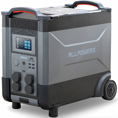 Зарядна станція Allpowers R4000 3600Wh 4000W Portable Power Station LiFePO4 (AP-SS-011-BLA-EU) AllR4000 фото