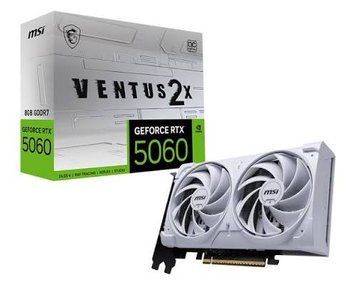 MSI GeForce RTX 5060 8G VENTUS 2X OC WHITE (G5060-8V2CW) 36886 фото