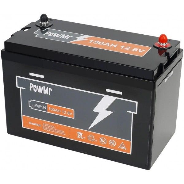 Акумулятор для ДБЖ PowMr LiFePO4 12,8V 150Ah (POW-150AH-12.8V) id_415 фото