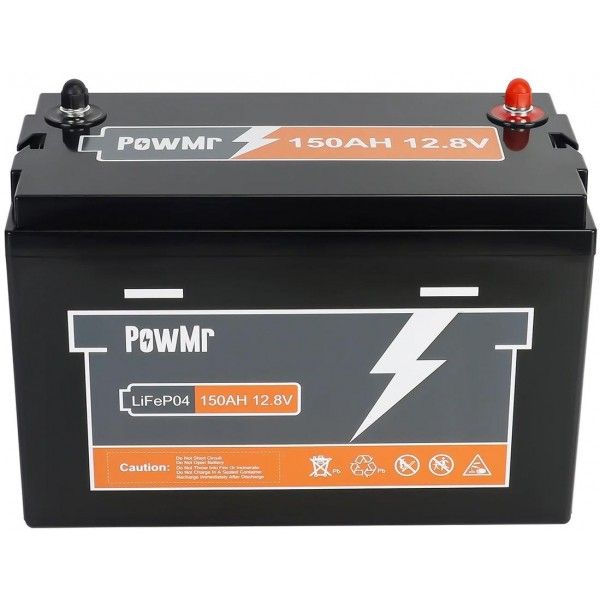 Акумулятор для ДБЖ PowMr LiFePO4 12,8V 150Ah (POW-150AH-12.8V) id_415 фото