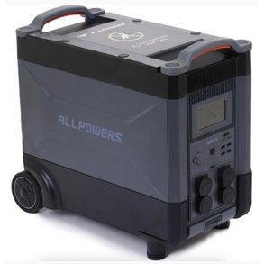 Зарядна станція Allpowers R4000 3600Wh 4000W Portable Power Station LiFePO4 (AP-SS-011-BLA-EU) AllR4000 фото