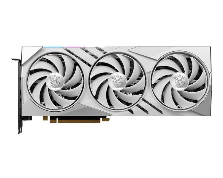 Відеокарта MSI GeForce RTX 4070 Ti SUPER 16G GAMING X SLIM WHITE 459888 фото