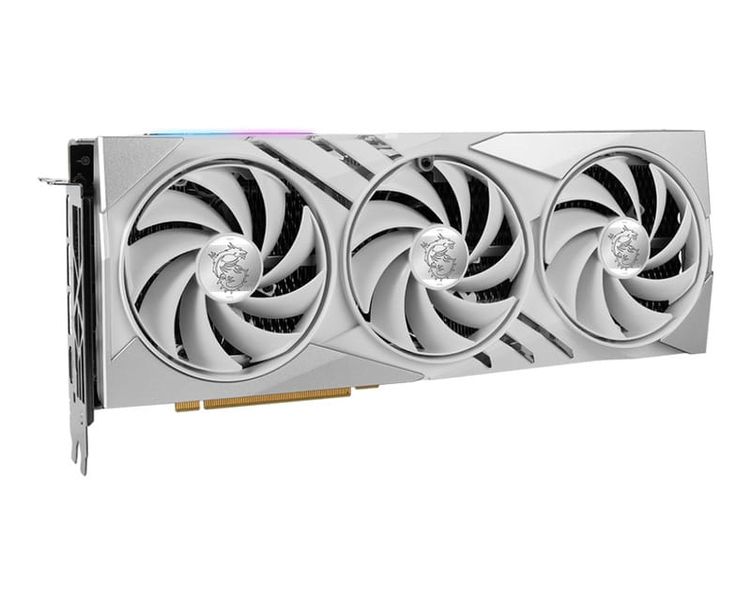 Відеокарта MSI GeForce RTX 4070 Ti SUPER 16G GAMING X SLIM WHITE 459888 фото