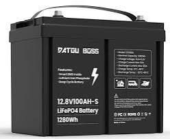 Акумулятор для ДБЖ/інвертора Datou Boss LiFePO4 12V 100Ah 127641388 фото