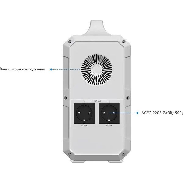 Зарядна станція BLUETTI PowerOak EB240 1529083866 фото