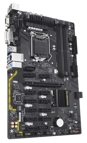 Gigabyte GA-B250-FinTech (s1151, Intel B250) id_42 фото