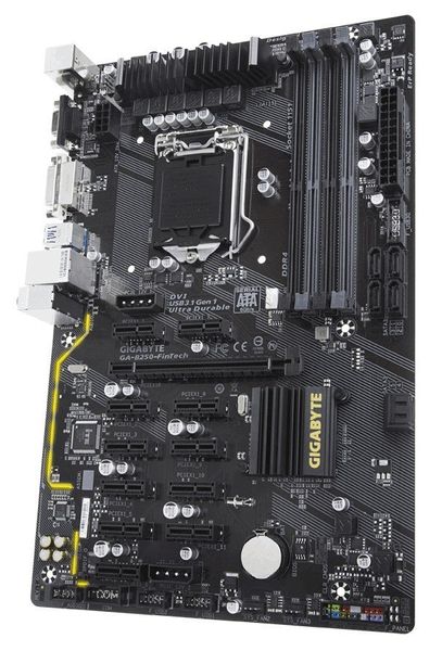 Gigabyte GA-B250-FinTech (s1151, Intel B250) id_42 фото