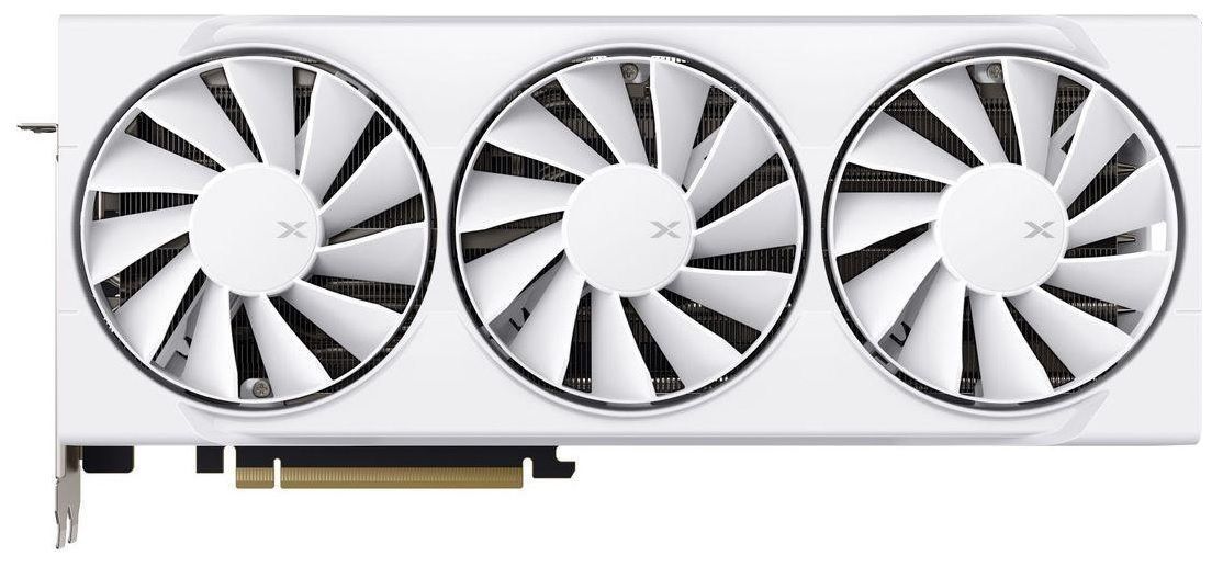 XFX Swift Radeon RX9070XT ホワイト Купити XFX Swift AMD Radeon RX 9070XT White Triple Fan Gaming