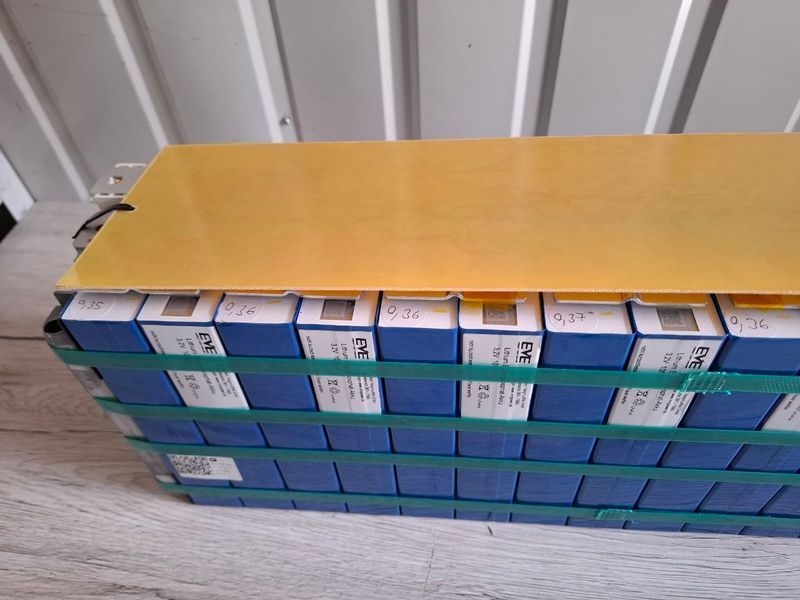Акумуляторна збірка 16 &times; eve Lifepo4 LF105 3.2B 105 Ah - 5376 Wh id_997 фото