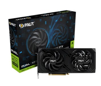 Відеокарта Palit GeForce RTX 4070 SUPER Dual (NED407S019K9-1043D) 459912 фото