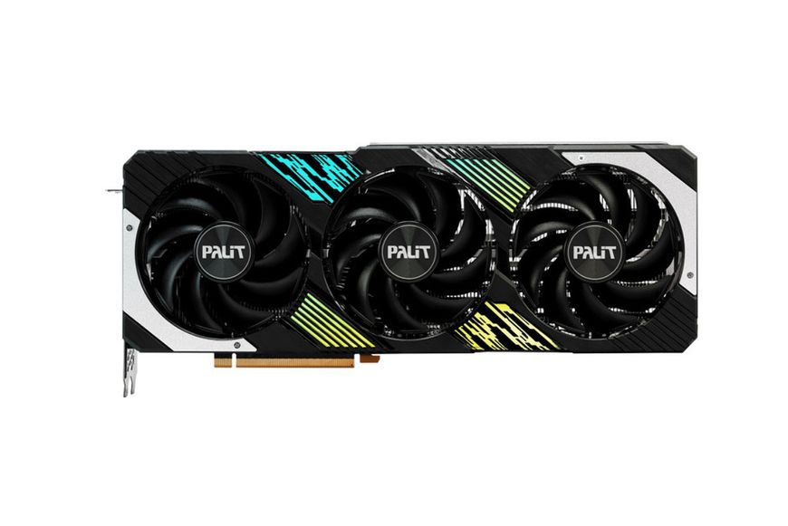 Відеокарта Palit GeForce RTX 4080 SUPER GamingPro 16 GB (NED408S019T2-1032A) 35259 фото