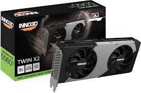 INNO3D GeForce RTX 5060 Ti 8GB TWIN X2 (N506T2-08D7-193075N) 36793 фото