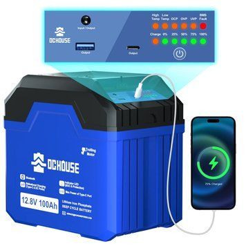 Акумулятор для ДБЖ DCHouse LiFePO4 12.8V 100Ah id_923 фото