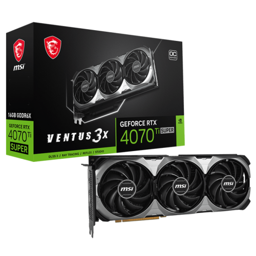 Відеокарта MSI GeForce RTX 4070 Ti SUPER 16G VENTUS 3X OC id_355 фото